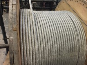 Galvanised Steel wire braid